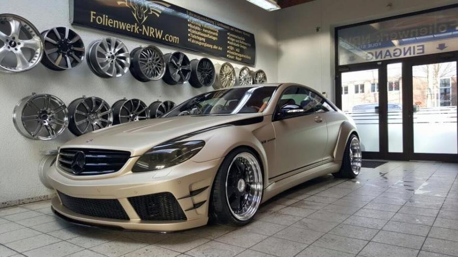  Mercedes-Benz CL63 AMG by Folienwerk 2016 года  (фото 5 из 10)